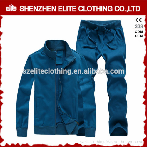 Popular Custom Mens Cheap Velour Tracksuits No Hood